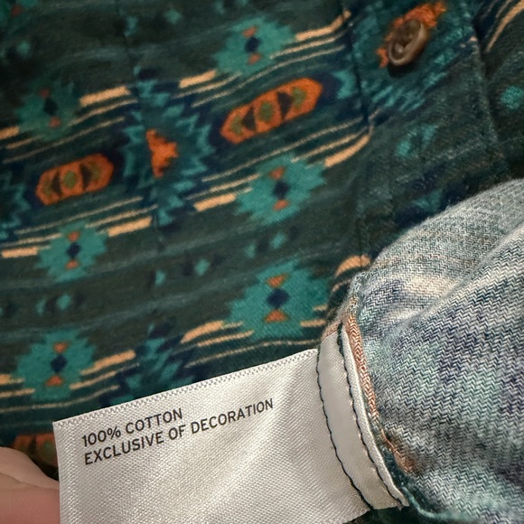 Duluth Aztec Printed Flannel Shirt - Picture 10 of 11